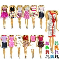 OUFOTAT 6 Set Girl Doll Clothes Dress for American 18 Inch Doll Clothes and Accessories Daily Outfits Dresses Skirts and Hat Girls Gift OUFOTAT 6 Set Girl Doll Clothes Dress for American 18 Inch Doll Clothes and Accessories Daily Outfits Dresses Skirts and Hat Girls Gift